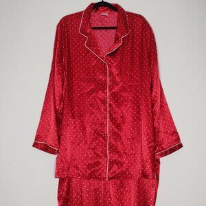 NWOT Enchanting Women's Red 2 Piece Set-Pajamas/Pants Size 2X